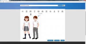 Nueva Web Uniformes colegiales Ayapunt Configurador de Uniformes