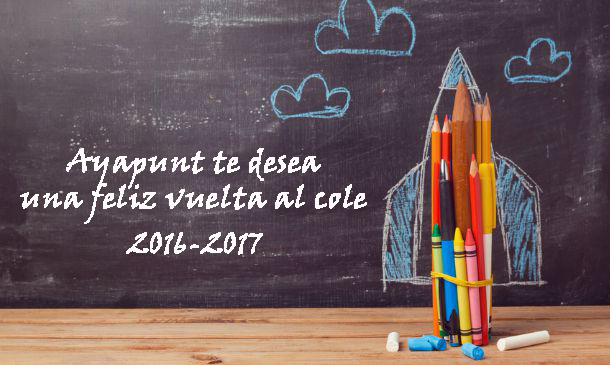 Feliz vuelta al cole AYAPUNT, S.A.