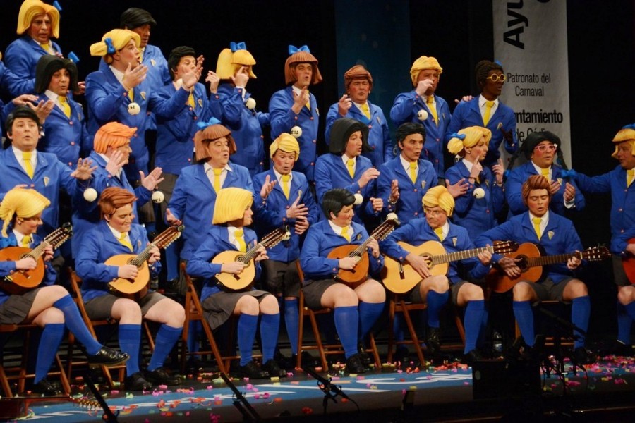 Los que se mueren por salir con el gordo, coro. Ayapunt Los que se mueren por salir con el gordo, coro. Ayapunt